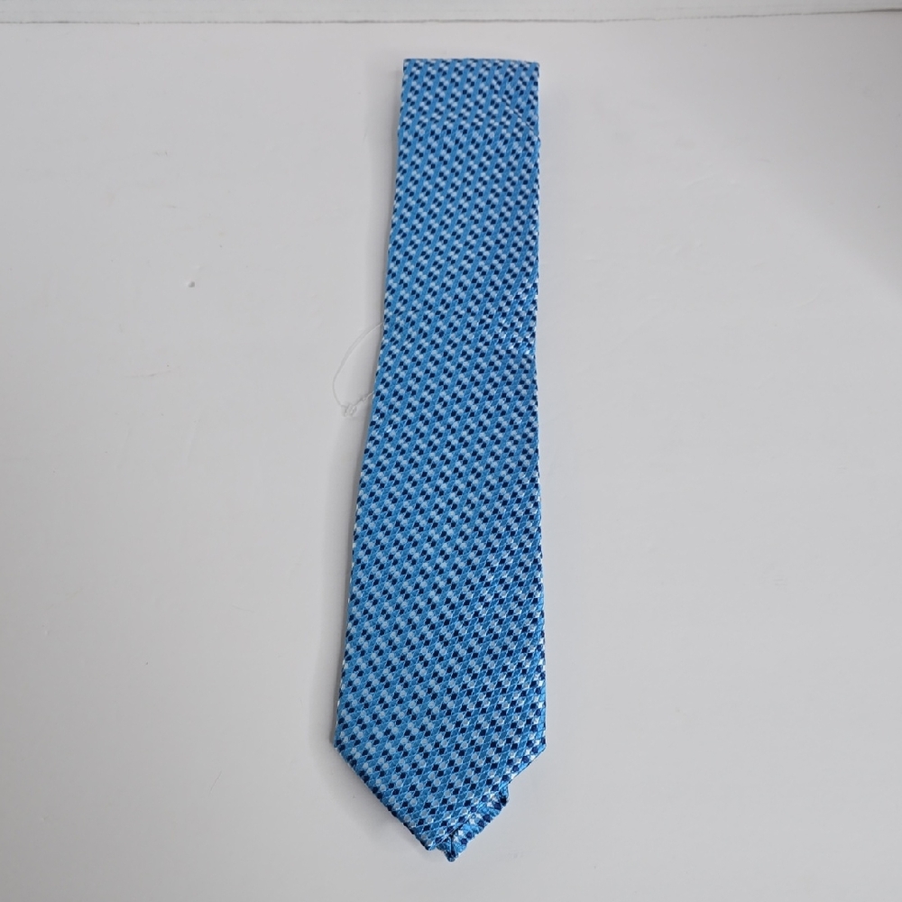 Ted Baker London Blue Patterned Men's Tie Regular Fit Nwot